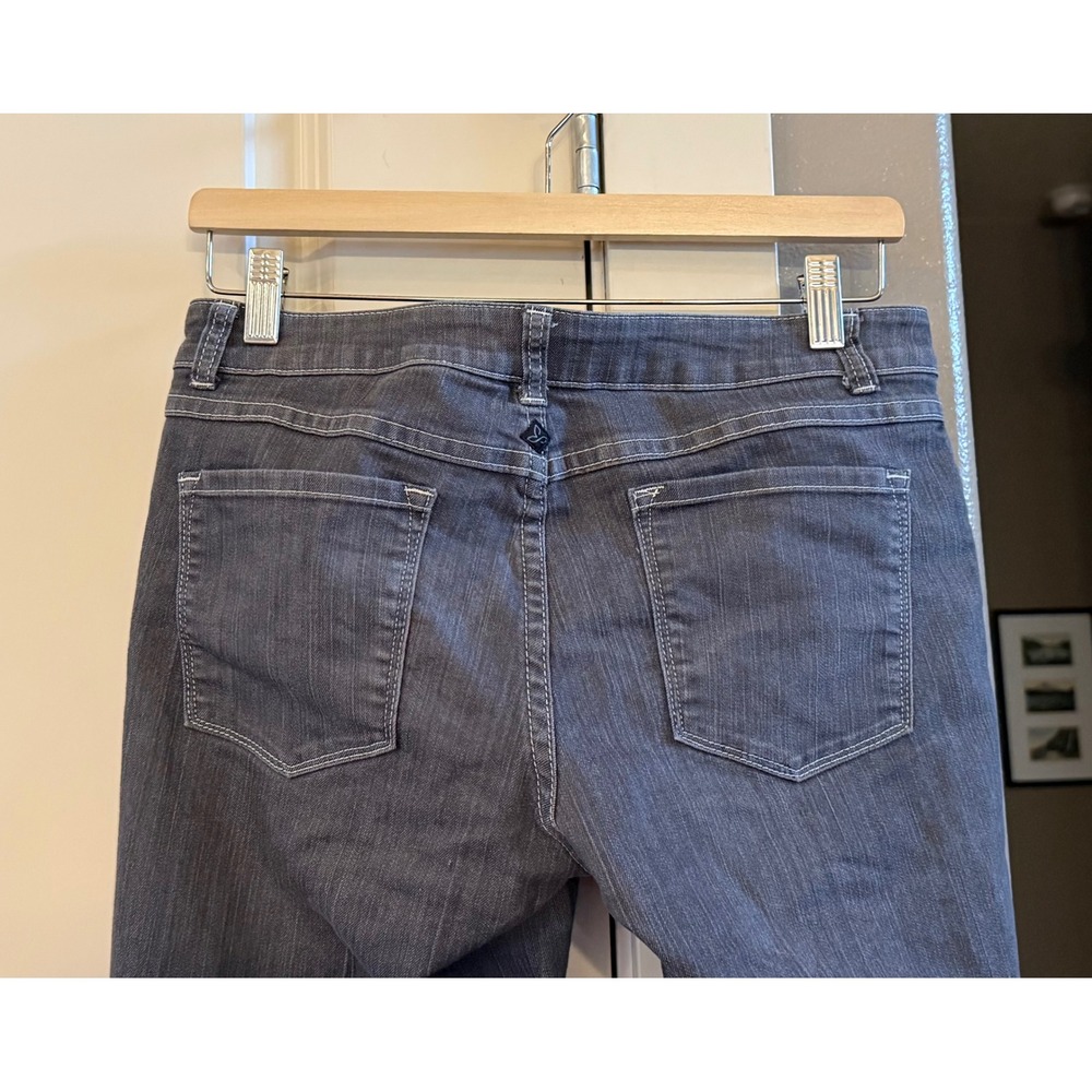 PrAna Women's Mid Rise Gray Wash Casual Denim Skinny Fit Jeans Size 8 Gorpcore - Picture 7 of 9